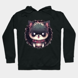 Cute Dog Vandal Punk Style Hoodie